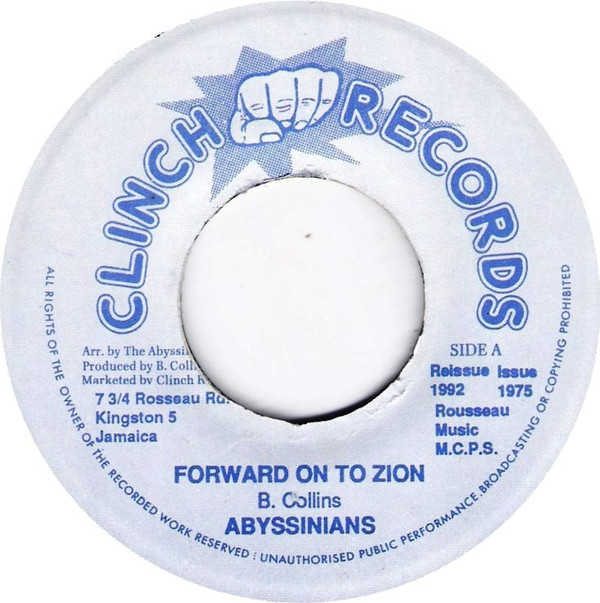 The Abyssinians-Forward On To Zion - Pagal Record Store